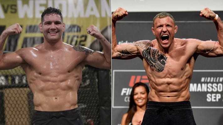 Chris Weidman vs. Jack Hermansson Targeted For UFC Oklahoma City