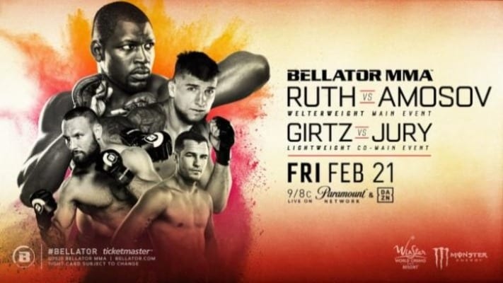 Bellator 239 Results: Yaroslav Amosov Tops Ed Ruth