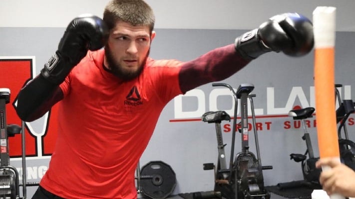 Khabib Nurmagomedov Back In Training Following The Death Of His Father