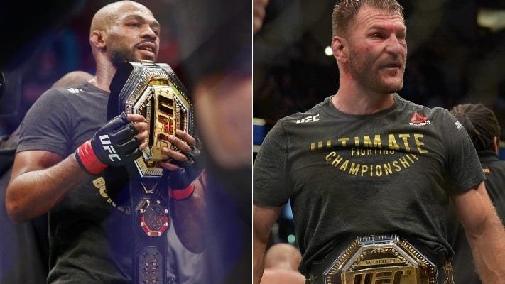 Jon Jones Hints At Heavyweight Move Again, Plans On Beating Stipe Miocic 1 Jones Miocic