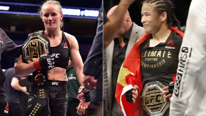 Weili Zhang Targeting Valentina Shevchenko Fight 1 Zhang Valentina Shevchenko