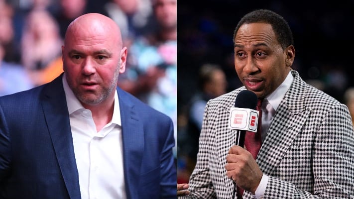 Dana White Offers His Take On Stephen A. Smith Controversy