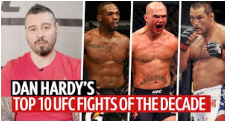 VIDEO: Dan Hardy Picks His Top 10 Fights Of The Decade