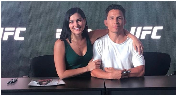 Megan Olivi Will Take Cageside Seat To Watch Husband Joseph Benavidez Fight