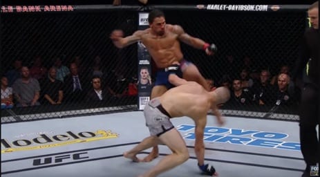 soccer kick in ufc