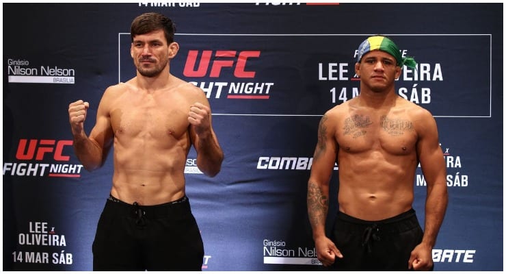 Gilbert Burns Knocks Out Demian Maia In One Round  – UFC Brasilia Results