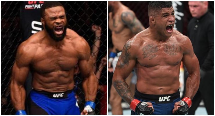 Tyron Woodley Turns Down Late Notice Gilbert Burns Fight