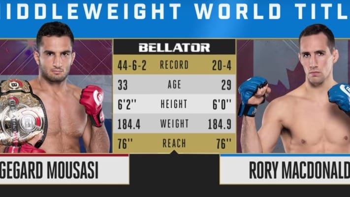Free Fight: Watch Gegard Mousasi Defeat Rory MacDonald In Bellator Super Fight