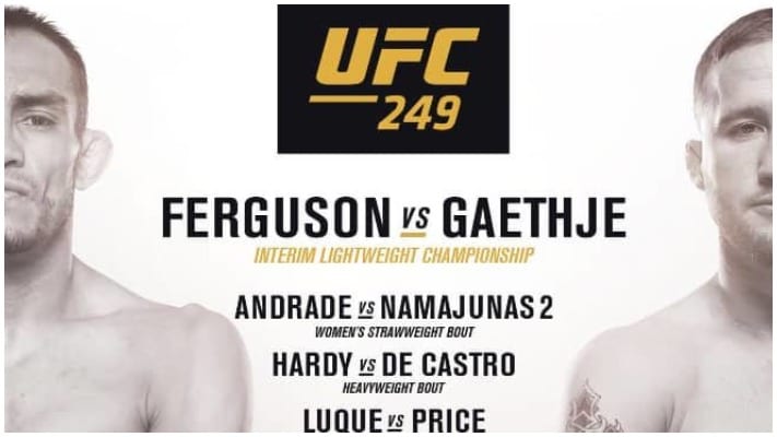 UFC 249 Full Fight Card Announced - LowKickMMA.com