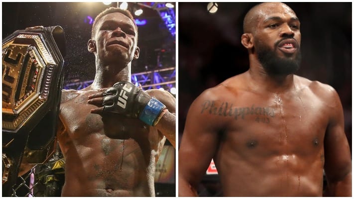 Israel Adesanya Asks ‘Pussy’ Jon Jones ‘How Many Times You Pissed Hot?’