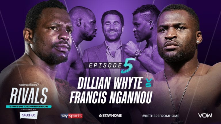 Francis Ngannou Set For Surprise Press Conference With Dillian Whyte