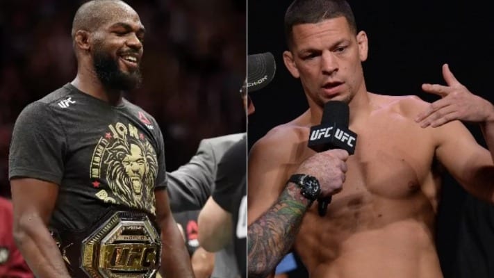 Nate Diaz Fires Back At Jon Jones With PED Accusation