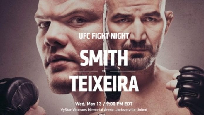 UFC Jacksonville: Smith Vs. Teixeira Bonuses