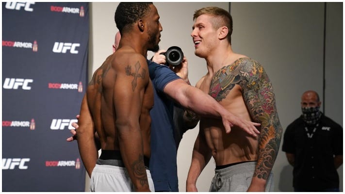 Marvin Vettori Chokes Out Karl Roberson - UFC Vegas 2 Results 1 Marvin Vettori