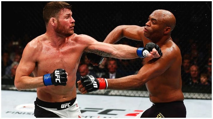 Michael Bisping Rips Fan Who Claims He Lost Against Anderson Silva 1 Michael Bisping