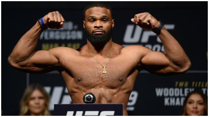 Tyron Woodley Picks Gilbert Burns To Beat Kamaru Usman