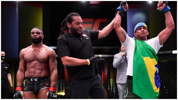 Gilbert Burns Eyes Title Shot After Woodley Win Open To Covington, Edwards Fights 1 Tyron Woodley