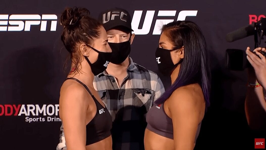 UFC Fight Night: Eye Vs. Calvillo Live Results 1 Cynthia Calvillo