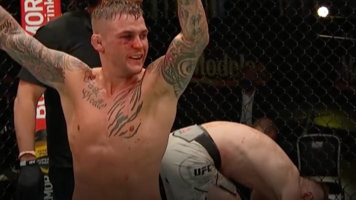 Dustin Poirier Beats Dan Hooker In Fight Of The Year Candidate – UFC Vegas 4 Highlights