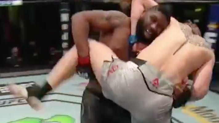 Curtis Blaydes Dominates Alexander Volkov - UFC Vegas 3 Highlights 1 Blaydes Volkov