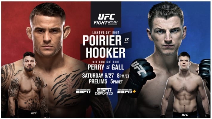 UFC Fight Night: Poirier vs. Hooker Live Results