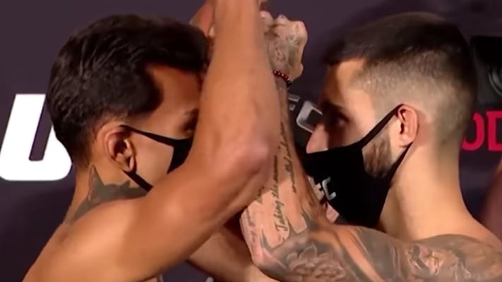 Andre Fili Edges Charles Jourdain In Back-And-Forth Encounter – UFC Vegas 2 Results