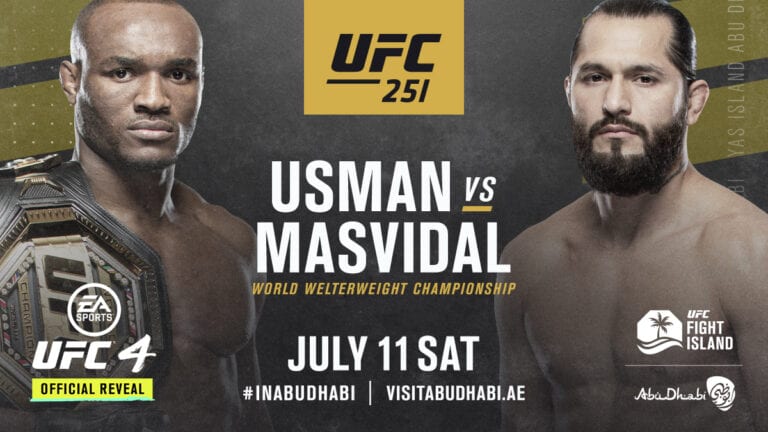 Jorge Masvidal Passes COVID-19 Test, Headed To Abu Dhabi To Face Kamaru Usman