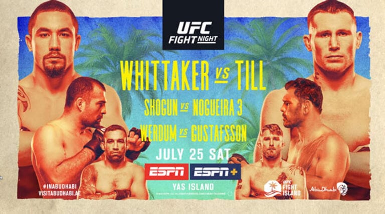 UFC Fight Night: Whittaker Vs. Till Live Results