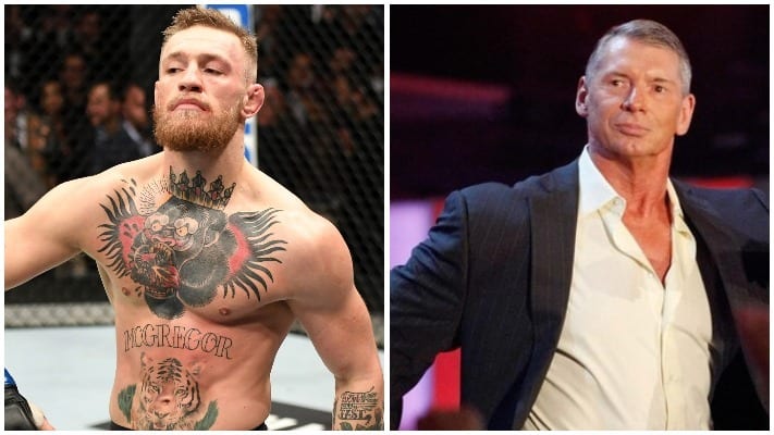 Conor McGregor Calls Out Vince McMahon, WWE Champ Drew McIntyre Responds