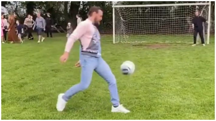Conor McGregor To Train With Real Madrid After Showing Off His Soccer Skills