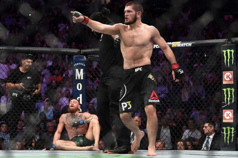 Khabib Nurmagomedov Reunites With McGregor Brawl Corner Ahead Of UFC 254