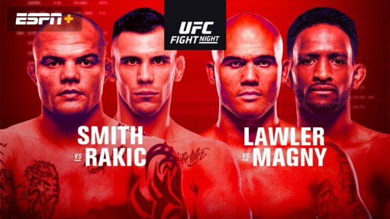 UFC Fight Night: Smith Vs. Rakic Results