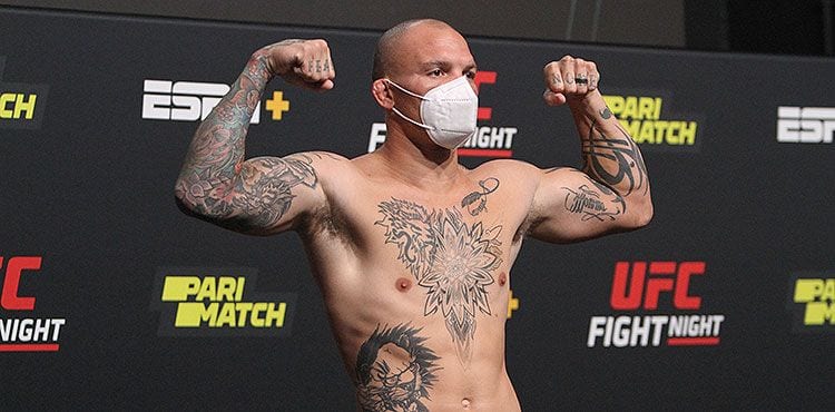 UFC Vegas 8 Weigh-In Results 1 anthony smith