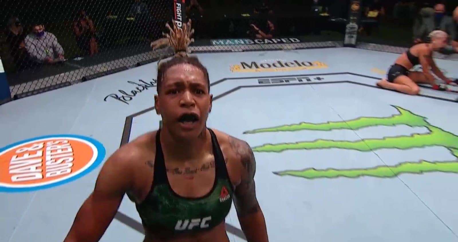 Shana Dobson Upsets Mariya Agapova With Knockout Win - UFC Vegas 7 Highlights 1 dobson
