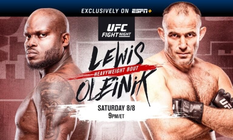 UFC Fight Night: Lewis Vs. Oleinik Results