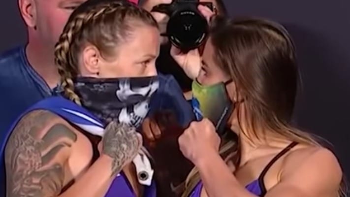 Jennifer Maia Taps Joanne Calderwood - UFC Vegas 5 Results 1 Calderwood Maia