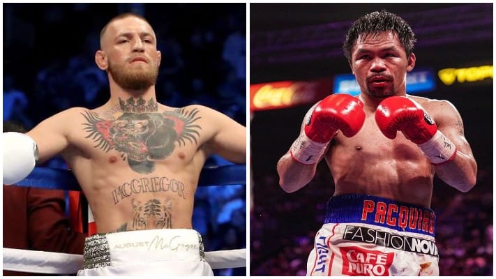 Conor McGregor Hints At Fight With Manny Pacquiao