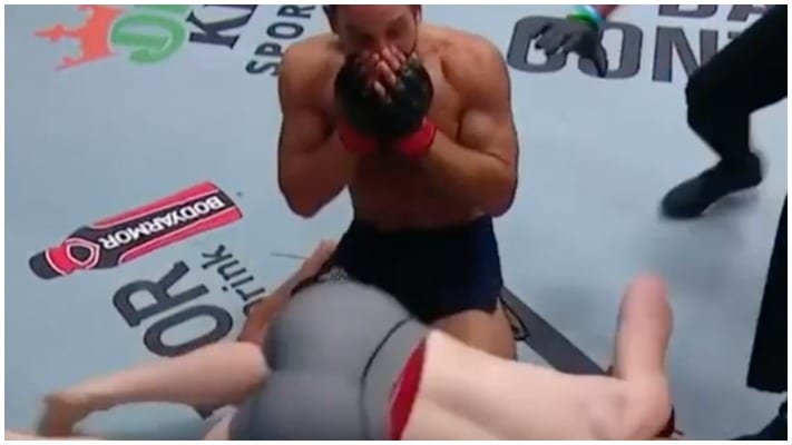 VIDEO | Fighter Suffers Gruesome Injury On Dana White's Contender Series 1 Dana White