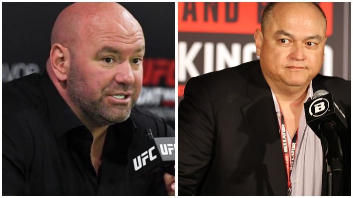 Dana White Reacts To Scott Coker’s Claim Bellator Has The Best 205lb Division In MMA