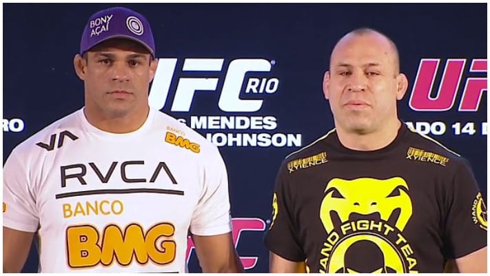 Vitor Belfort Tells Wanderlei Silva To Stop Posting Fake News