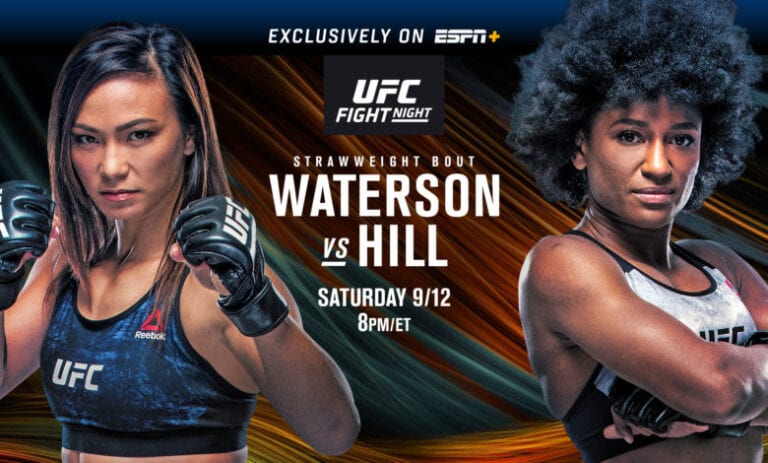 UFC Fight Night: Waterson Vs. Hill Results