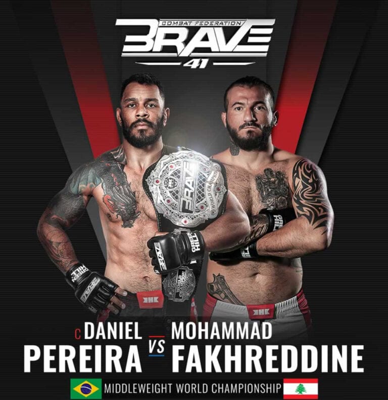 BRAVE CF 41 Full Card, Start Time & How To Watch