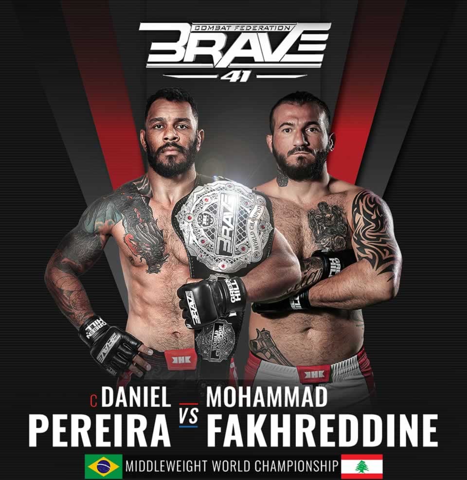 BRAVE CF 41 Full Card, Start Time & How To Watch 1 BRAVE CF 41
