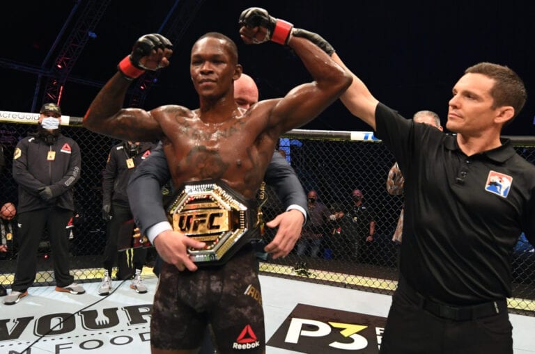 Israel Adesanya Denies Taking Steroids, Addresses Pectoral Injury