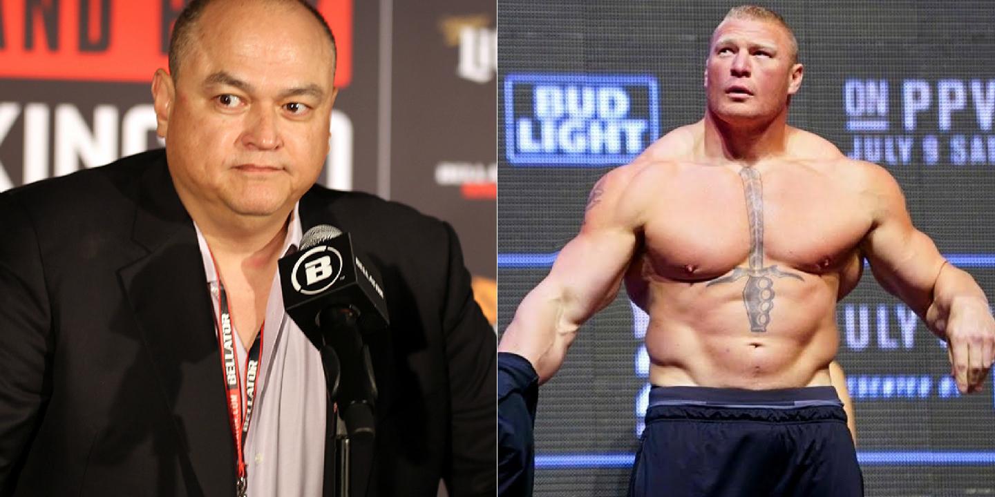 Scott Coker Confirms He's Reached Out To Brock Lesnar's Team 1 Coker