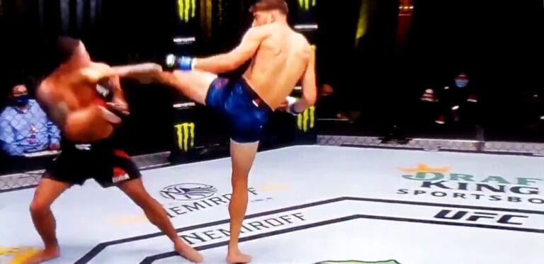 Randy Costa Launches Huge Head Kick To Knockout Journey Newson – UFC Vegas 11 Highlights