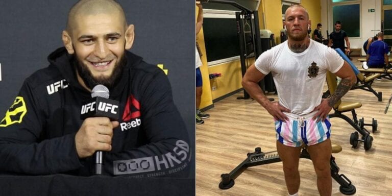 Khamzat Chimaev Calls For Clash With The “Burger King Guy” Conor McGregor Again