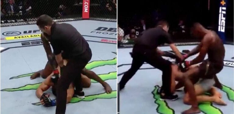 Video: Israel Adesanya Mockingly Dry Humps Paulo Costa Following UFC 253 Win
