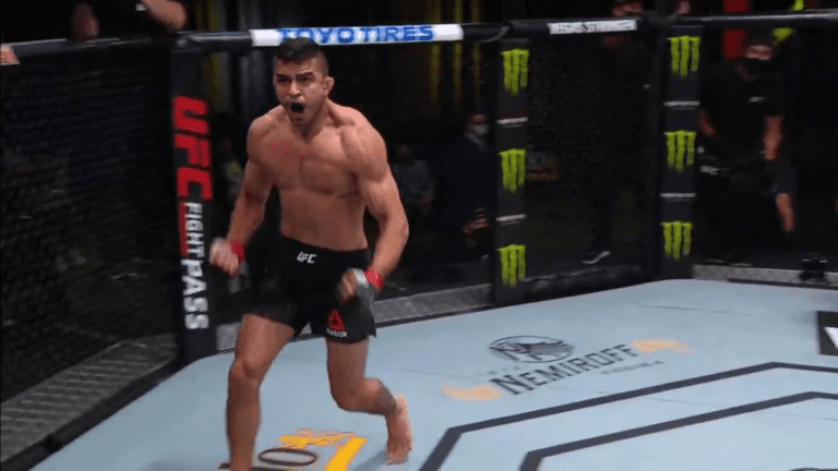 André Muniz Stops Bartosz Fabiński With Early Armbar – UFC Vegas 9 Highlights