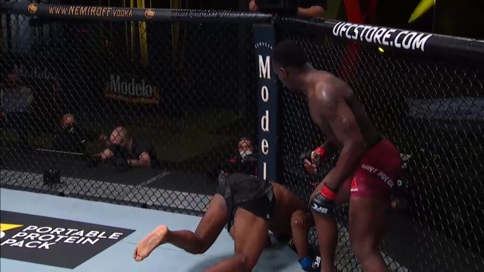 Ovince Saint Preux Flattens Alonzo Menifield With Massive Second-Round KO - UFC Vegas 9 Highlights 1 Saint Preux